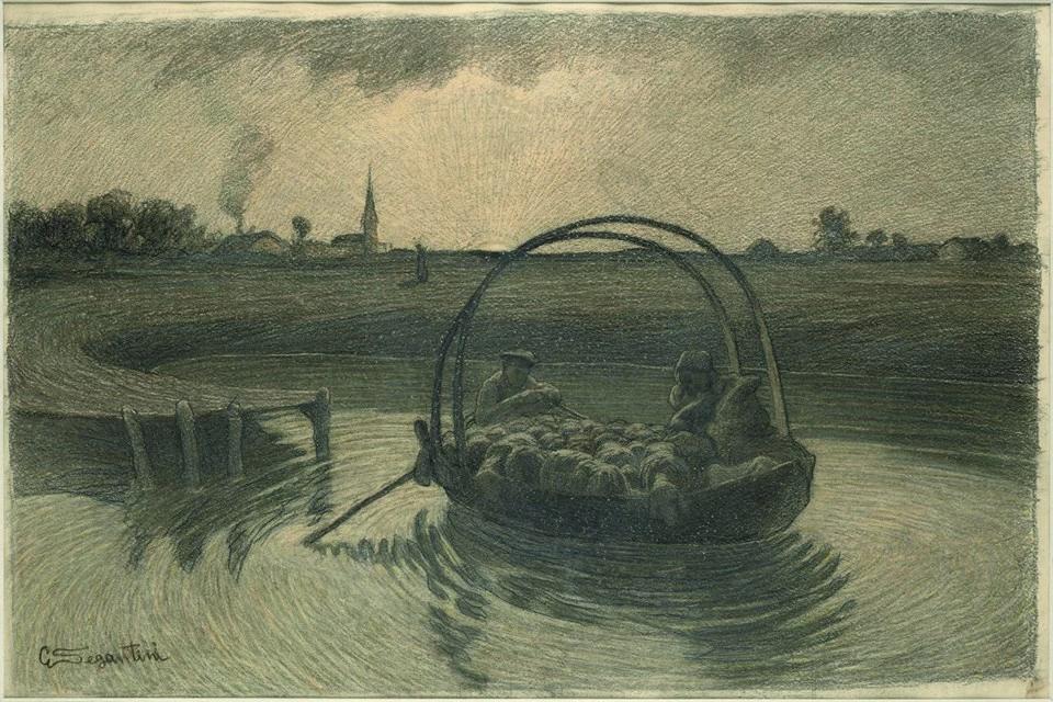 Ave Maria a trasbordo, 1888